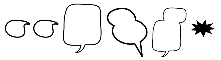 Alin Speech Bubbles 2  Free Fonts Download