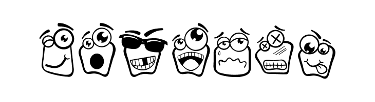 Alin Square Emoji  Free Fonts Download