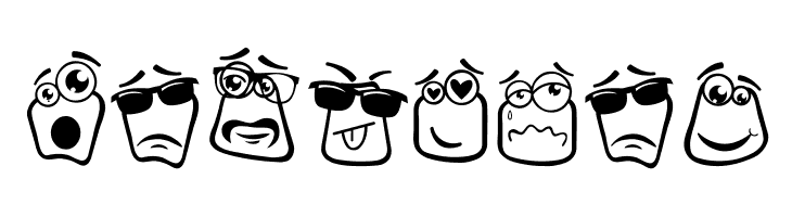 Alin Square Emoji  Free Fonts Download