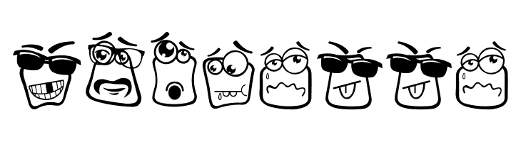 Alin Square Emoji  Free Fonts Download