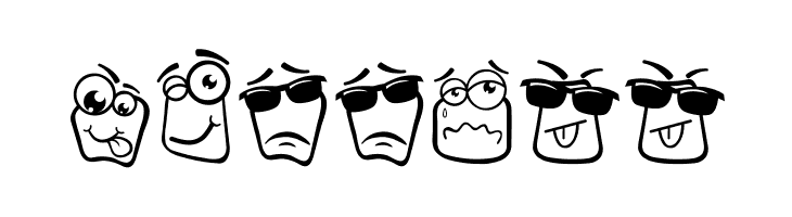 Alin Square Emoji  Free Fonts Download