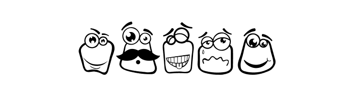 Alin Square Emoji  Free Fonts Download