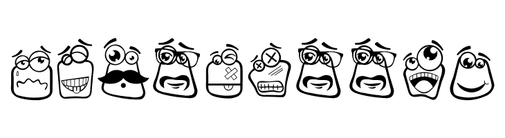 Alin Square Emoji  Free Fonts Download