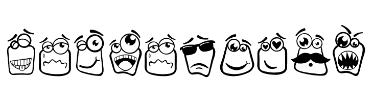 Alin Square Emoji  Free Fonts Download