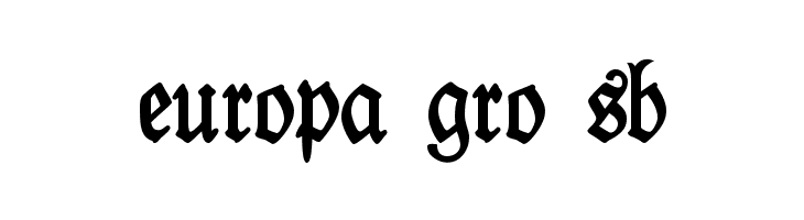 Kabinett-Fraktur Halbfett  Free Fonts Download
