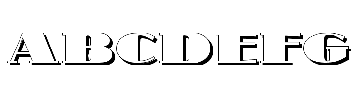 Nubian Shadow  Free Fonts Download