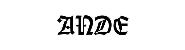 DS Weiss-Gotisch  Free Fonts Download