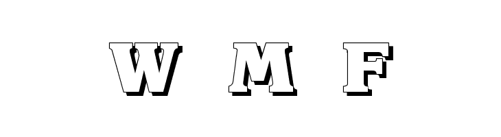 Krone Shadow  Free Fonts Download