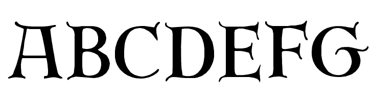 Erbar Initialen Regular  Free Fonts Download