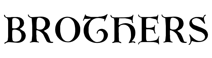 Erbar Initialen Regular  Free Fonts Download