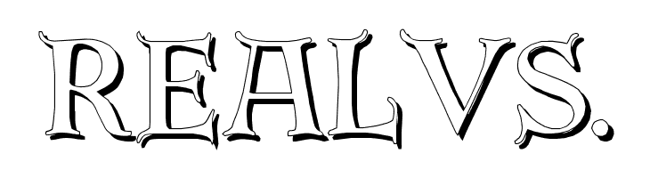 Erbar Initialen Shadow  Free Fonts Download