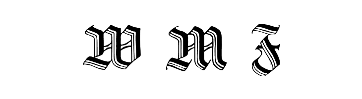 DS HermannGotisch  Free Fonts Download