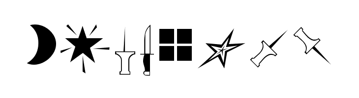 Journal Dingbats 3  Free Fonts Download