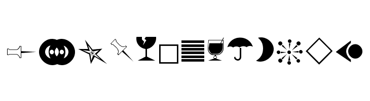 Journal Dingbats 3  Free Fonts Download
