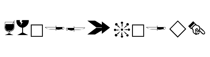 Journal Dingbats 3  Free Fonts Download