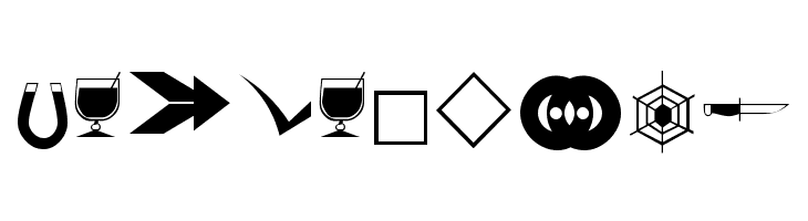 Journal Dingbats 3  Free Fonts Download