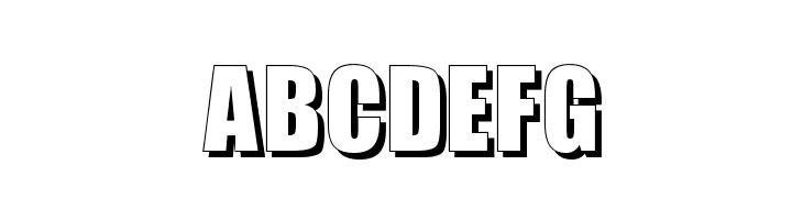 Billboard Shadow  Free Fonts Download