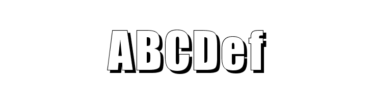 Billboard Shadow  Free Fonts Download