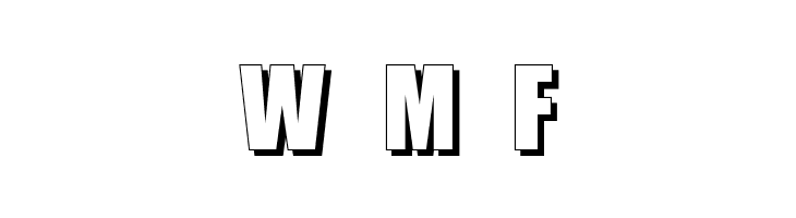 Billboard Shadow  Free Fonts Download