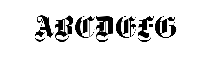 DS Fette Gotisch  Free Fonts Download