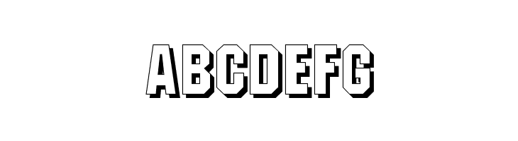 College TM Shadow  Free Fonts Download