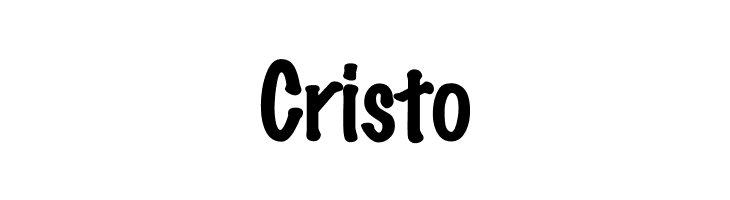 Cristo DS Marker Felt Font