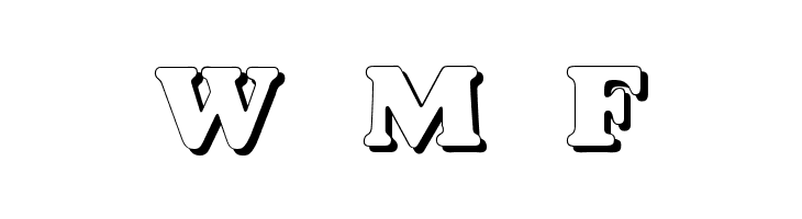 Dover Shadow  Free Fonts Download