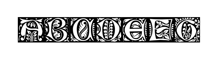 Gloucester Initialen  Free Fonts Download