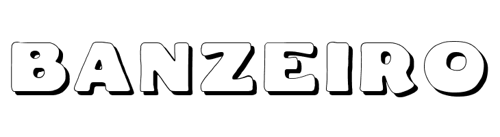 DS Fatty Shadow  Free Fonts Download