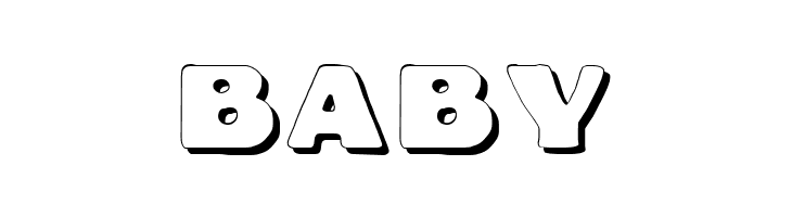 DS Fatty Shadow  Free Fonts Download