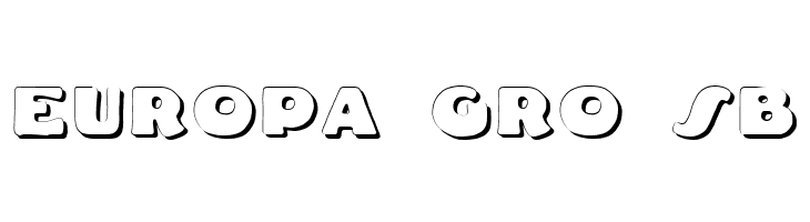 DS Fatty Shadow  Free Fonts Download