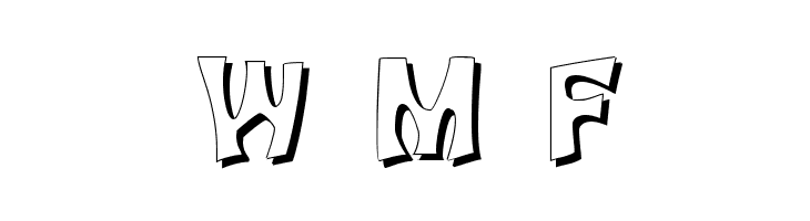 Houtsneeletter Shadow  Free Fonts Download