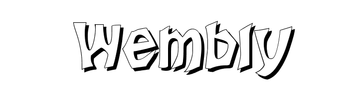 Houtsneeletter Shadow  Free Fonts Download