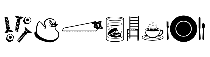 Journal Dingbats 1  Free Fonts Download