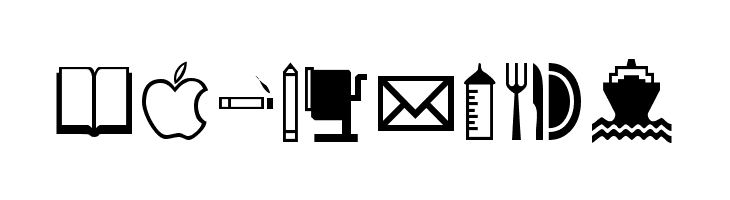 Journal Dingbats 2  Free Fonts Download