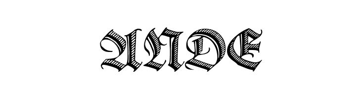 DS Zierschrift  Free Fonts Download