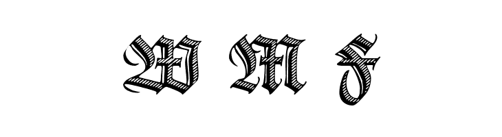 DS Zierschrift  Free Fonts Download