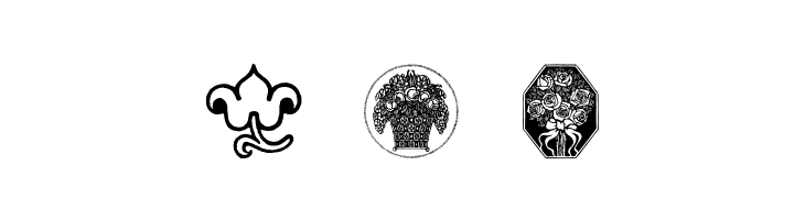 Wieynk Fraktur Vignetten  Free Fonts Download