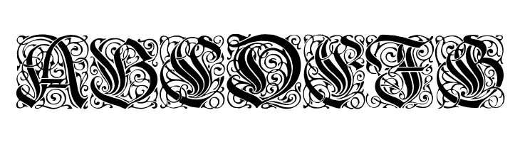 Wieynk Fraktur Initialen  Free Fonts Download