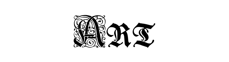 Wieynk Fraktur Initialen  Free Fonts Download