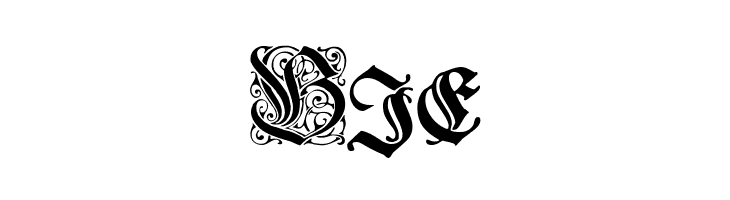 Wieynk Fraktur Initialen  Free Fonts Download