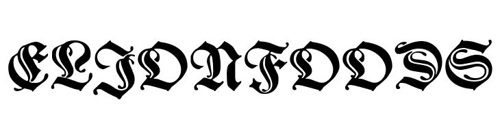 Wieynk Fraktur Initialen  Free Fonts Download