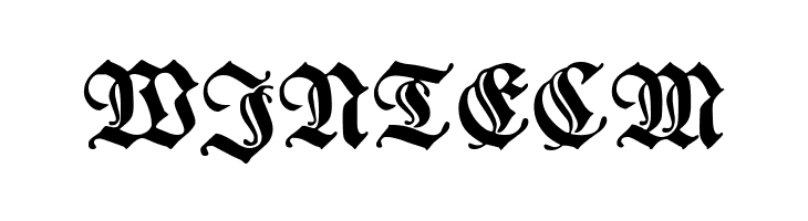 Wieynk Fraktur Zier  Free Fonts Download