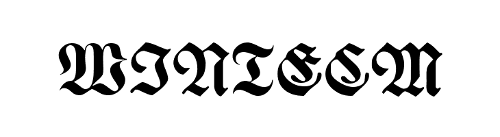 Wieynk Fraktur Bold  Free Fonts Download