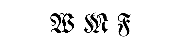 DS Luthersche Titel  Free Fonts Download