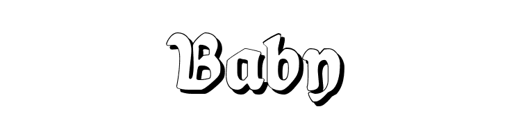 DS Ballade Shadow  Free Fonts Download