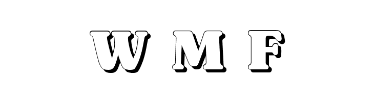 Typographer Subway Shadow  Free Fonts Download