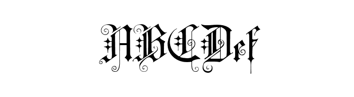 CAT Altgotisch  Free Fonts Download