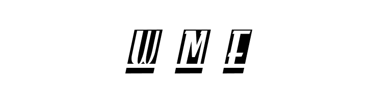 spanky's b blanco italico  Free Fonts Download