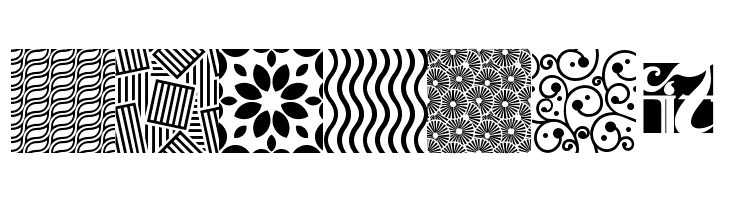 Seamless Patterns II  Free Fonts Download